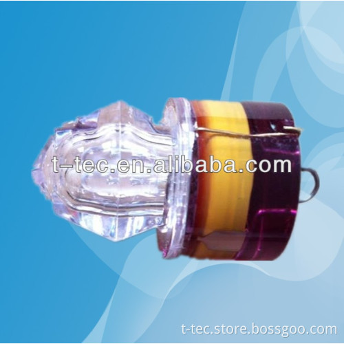Purple color Flashing Fishing Attracting Light Diamond Submersible